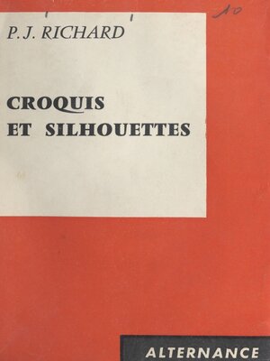 cover image of Croquis et silhouettes